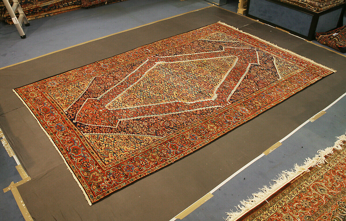 Teppich Persischer Antiker Mahal n°:55979612